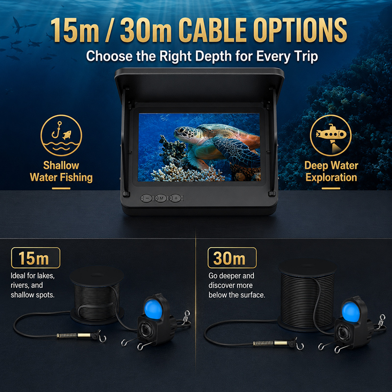 Fish Finder Underwater Camera  - đánh giá và giá Fish Finder Portable