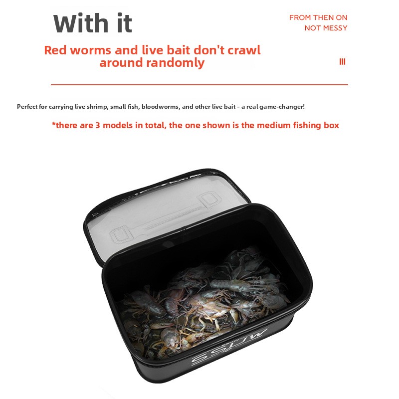 Portable EVA Fishing Tackle Bo - đánh giá và giá Fish Finder Case